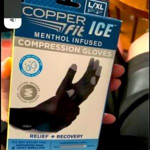 Copper fit gloves